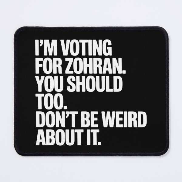 Item preview, I'm Voting For Zohran T-Shirt | NYC Political Gift designed and sold by DarylWelsh2024.