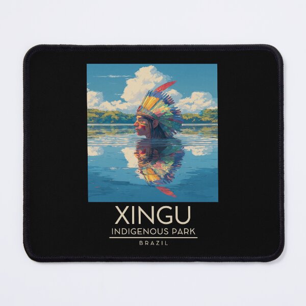 Item preview, Xingu Indigenous Park - Brazil designed and sold by GoodOldVintage.