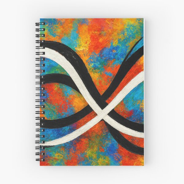 Item preview, Curved lines in a riot of color designed and sold by Sigtrix.