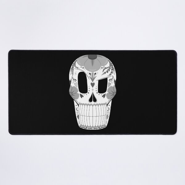 Item preview, Papyrus Sugar Skull - Greyscale designed and sold by WanderingHat.