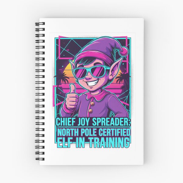 Item preview, Chief Joy Spreader: North Pole Certified Elf in Training designed and sold by HelixPedia.