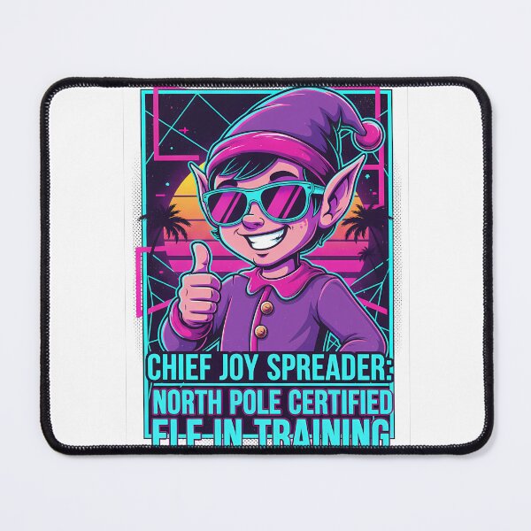 Item preview, Chief Joy Spreader: North Pole Certified Elf in Training designed and sold by HelixPedia.