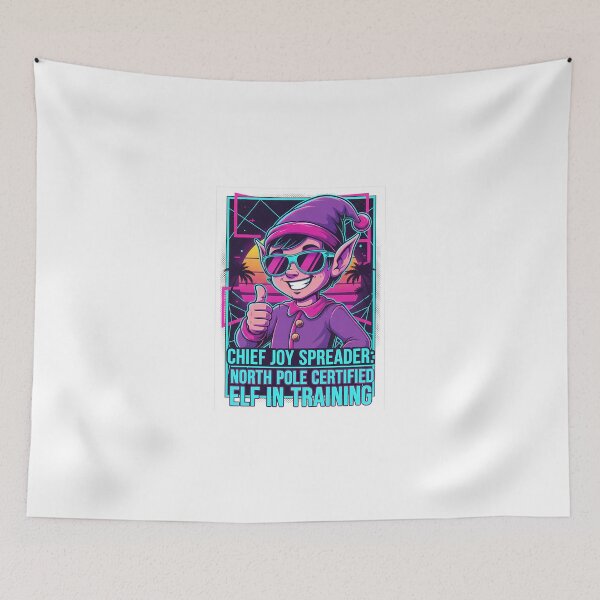 Item preview, Chief Joy Spreader: North Pole Certified Elf in Training designed and sold by HelixPedia.