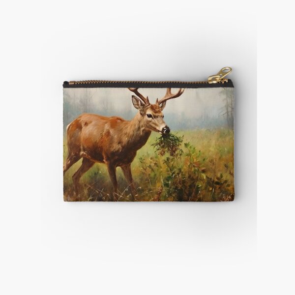 Item preview, Deer Landscape Painting, Rustic Deer Painting, Hunting Deer Art, Cabin Decor, Rustic Landscape Painting designed and sold by SavageVision.