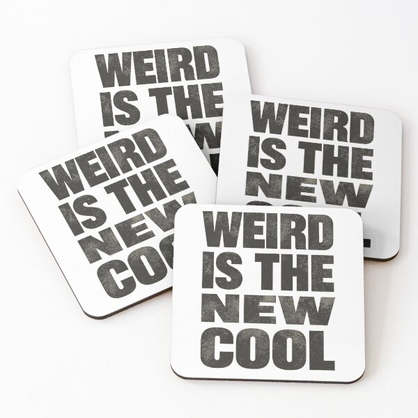 Item preview, WEIRD IS THE NEW COOL designed and sold by HaarlemPinupParadise.