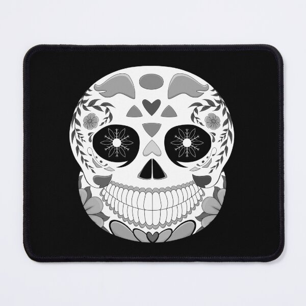 Item preview, Sans Sugar Skull - Greyscale designed and sold by WanderingHat.