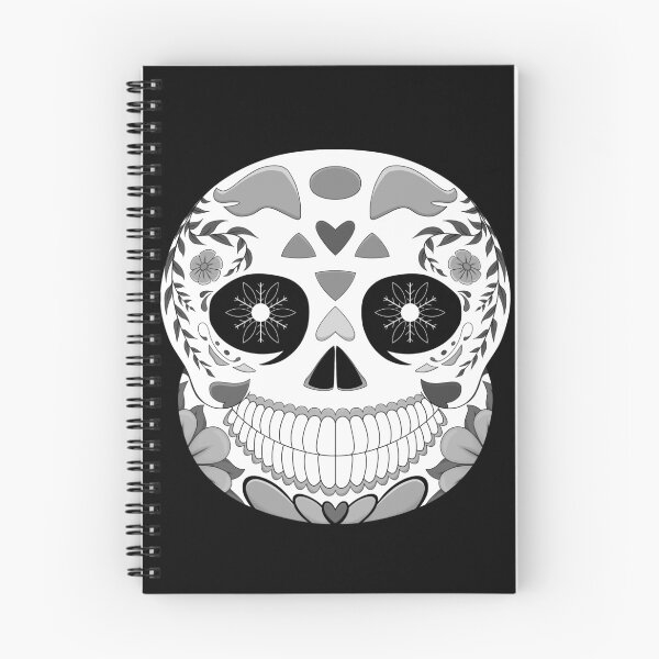 Item preview, Sans Sugar Skull - Greyscale designed and sold by WanderingHat.