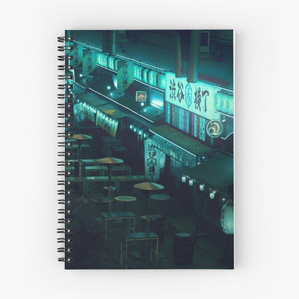 Item preview, Tokyo - Cyberpunk Green Store Fronts designed and sold by JZG Photography.