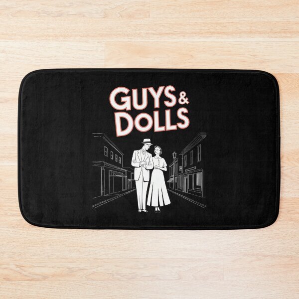 Item preview, Guys And Dolls Retro New York Musical Theatre designed and sold by RubySandy.