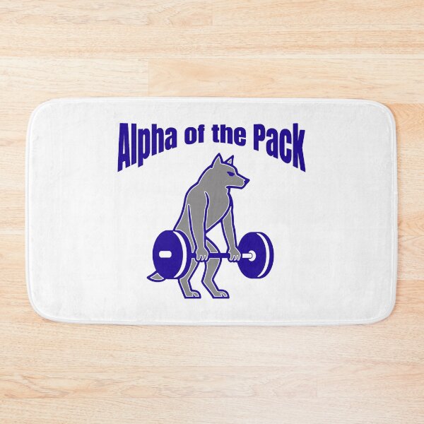 Item preview, Wolf lifting weights designed and sold by Be-Random.