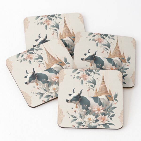 Item preview, Bovine Elegance in Thai Style designed and sold by Vanich-Panich.