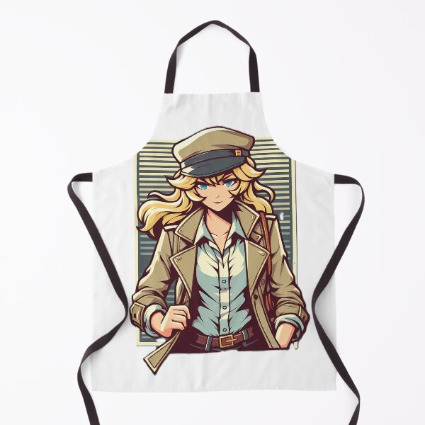 Item preview, Blonde Detective Agent in Trench Coat | Manga Pop Art designed and sold by iwzzuel.