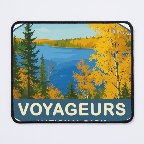 Item preview, Voyageurs National Park Minnesota Lake Sticker designed and sold by Ismeal Von.