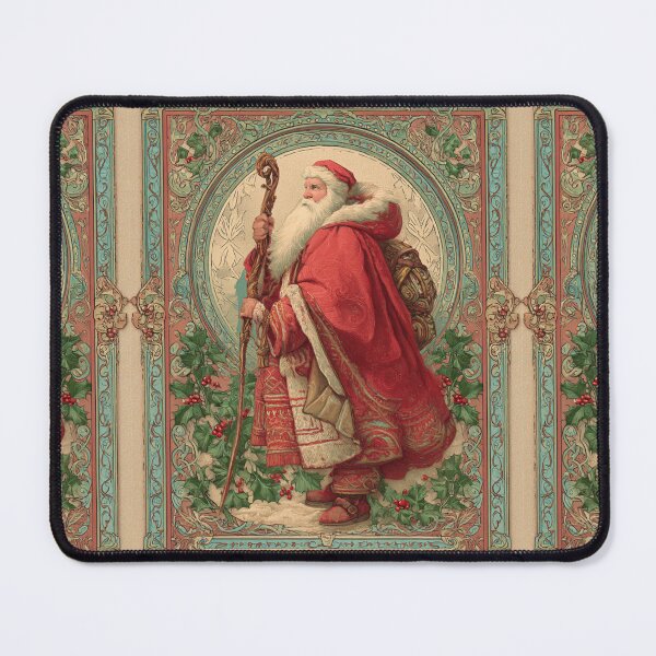 Item preview, Victorian Santa Christmas Card designed and sold by MendaciousMina.