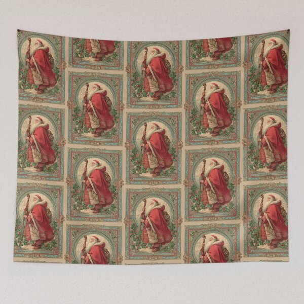 Item preview, Victorian Santa Christmas Card designed and sold by MendaciousMina.
