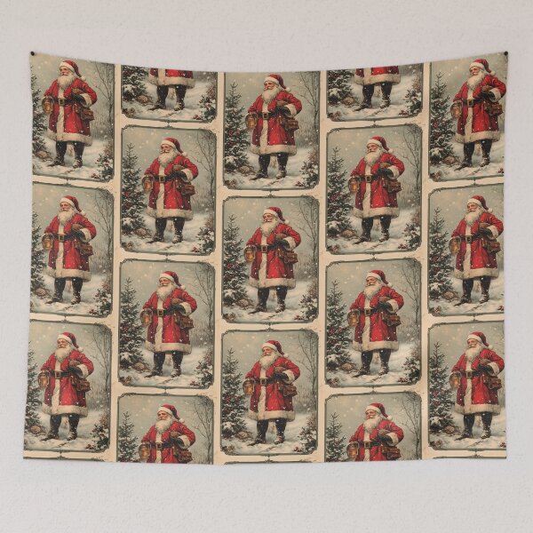 Item preview, Victorian Santa Christmas Card designed and sold by MendaciousMina.