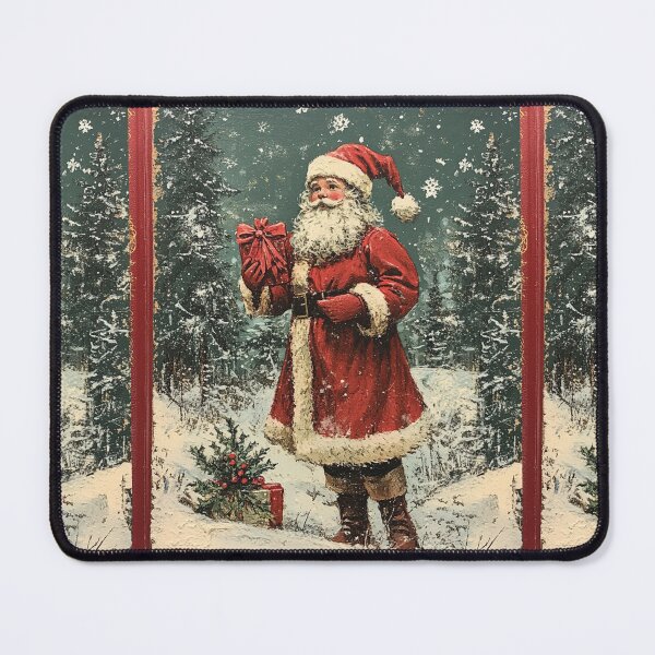 Item preview, Victorian Santa Christmas Card designed and sold by MendaciousMina.