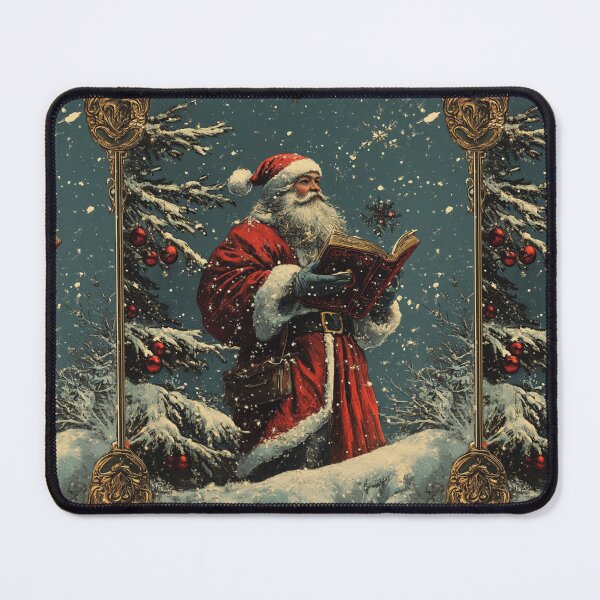 Item preview, Victorian Santa Christmas Card designed and sold by MendaciousMina.