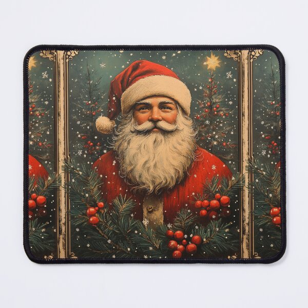 Item preview, Antique Santa Christmas Card designed and sold by MendaciousMina.