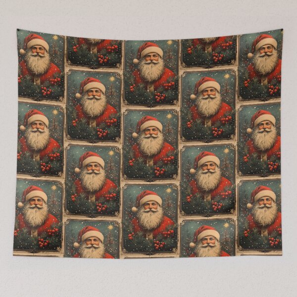 Item preview, Antique Santa Christmas Card designed and sold by MendaciousMina.
