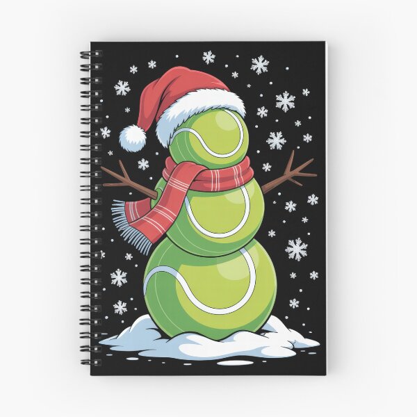 Item preview, Cute Tennis Snowman Christmas Holiday Funny designed and sold by ThreadAlchemys.