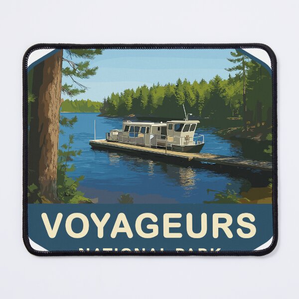 Item preview, Voyageurs National Park Minnesota Lake Sticker designed and sold by Ismeal Von.