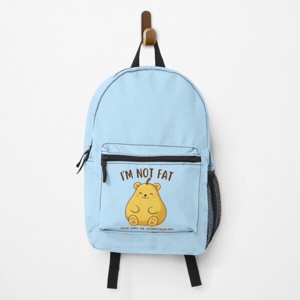 Item preview, I’m Not Fat, Just Full of Pearsonality – Cute Teddypear Pun Design designed and sold by Made You Smirk.