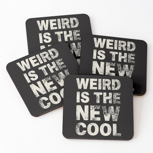 Item preview, WEIRD IS THE NEW COOL 2 designed and sold by HaarlemPinupParadise.