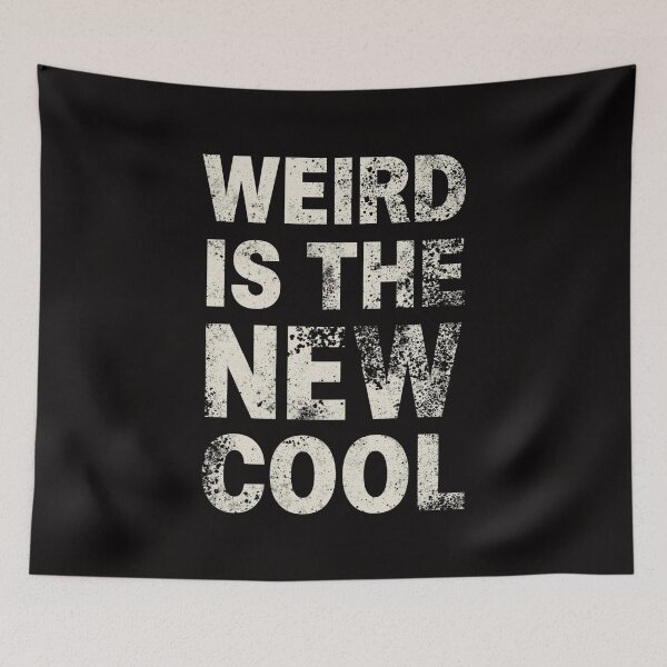 Item preview, WEIRD IS THE NEW COOL 2 designed and sold by HaarlemPinupParadise.