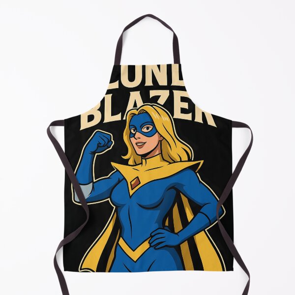 Item preview, Blonde Blazer - Retro Comic Style Female Superhero designed and sold by iwzzuel.