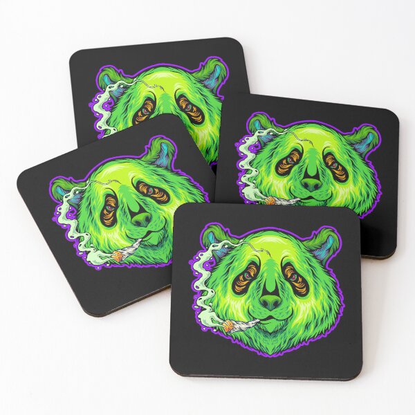 Item preview, Stoner Panda T-Shirt designed and sold by PSYNOVA.