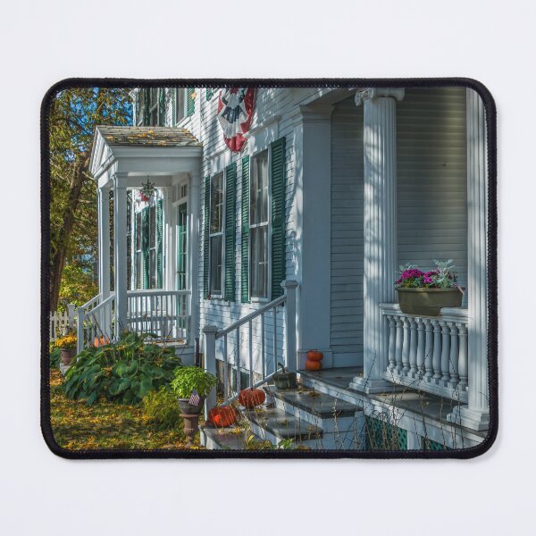 Item preview, Autumn Sidewalk in Woodstock designed and sold by Viv Thompson Photography .
