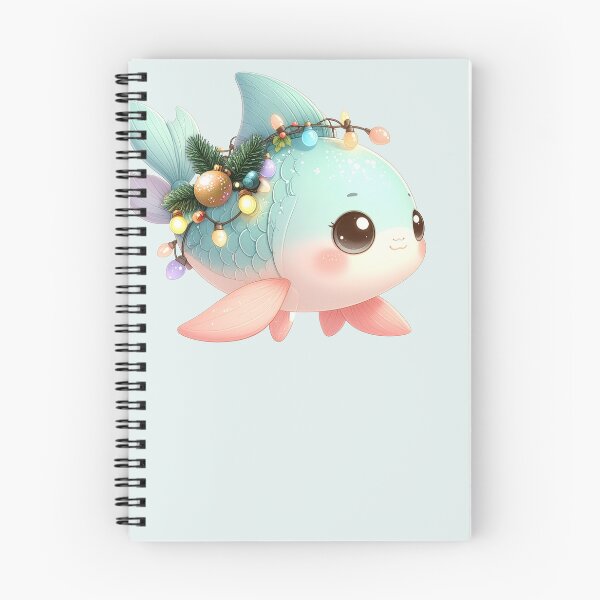 Item preview, Christmas Fish x Pisces Zodiac sign designed and sold by Pixelo Studio.