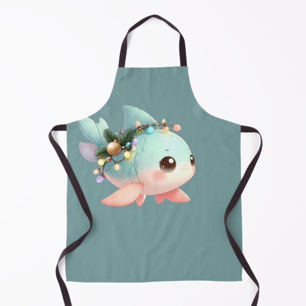 Item preview, Christmas Fish x Pisces Zodiac sign designed and sold by Pixelo Studio.