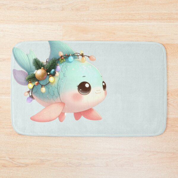 Item preview, Christmas Fish x Pisces Zodiac sign designed and sold by Pixelo Studio.