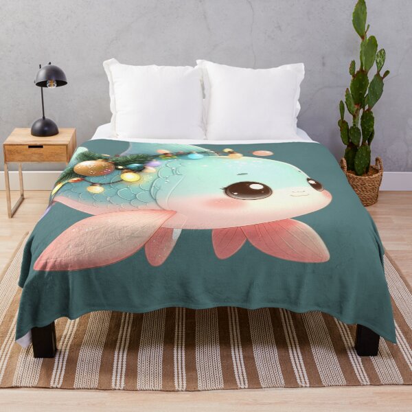Item preview, Christmas Fish x Pisces Zodiac sign designed and sold by Pixelo Studio.