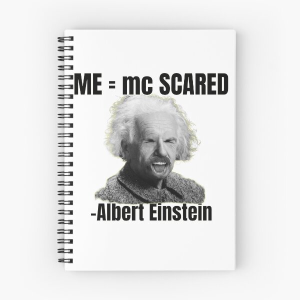 Item preview, ME = mc SCARED - Albert Einstein designed and sold by myhotshoes.