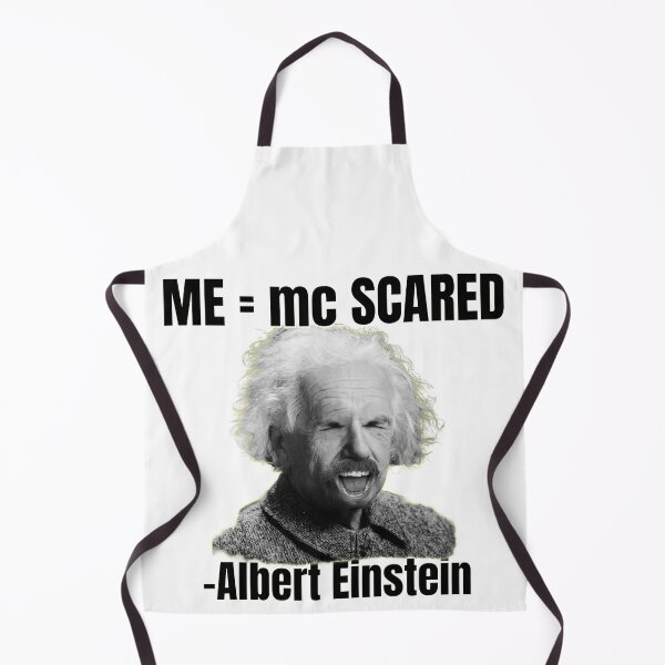 Item preview, ME = mc SCARED - Albert Einstein designed and sold by myhotshoes.