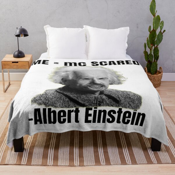 Item preview, ME = mc SCARED - Albert Einstein designed and sold by myhotshoes.