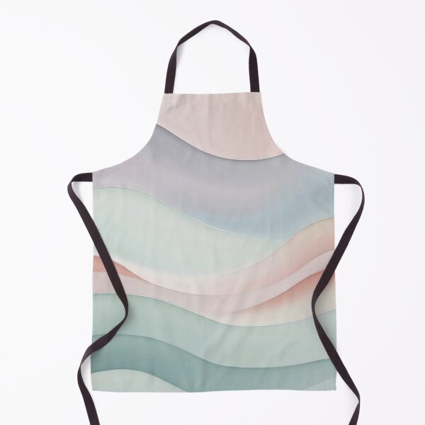 Item preview, Abstract pastel waves beach green blue orange Design 360 designed and sold by artbylucie.