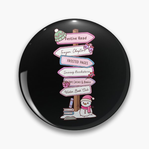 Item preview, Festive Read Frozen Chapters Frosted Pages Funny Winter Book designed and sold by JeneMindy.