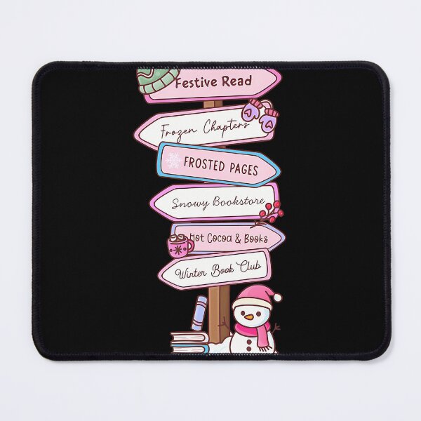 Item preview, Festive Read Frozen Chapters Frosted Pages Funny Winter Book designed and sold by JeneMindy.