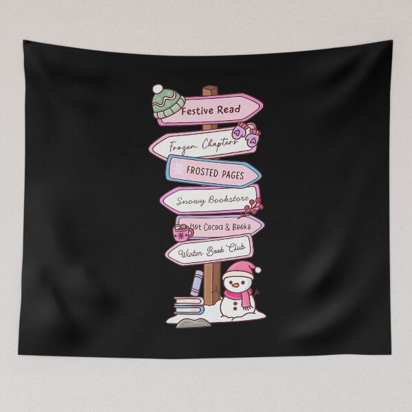 Item preview, Festive Read Frozen Chapters Frosted Pages Funny Winter Book designed and sold by JeneMindy.