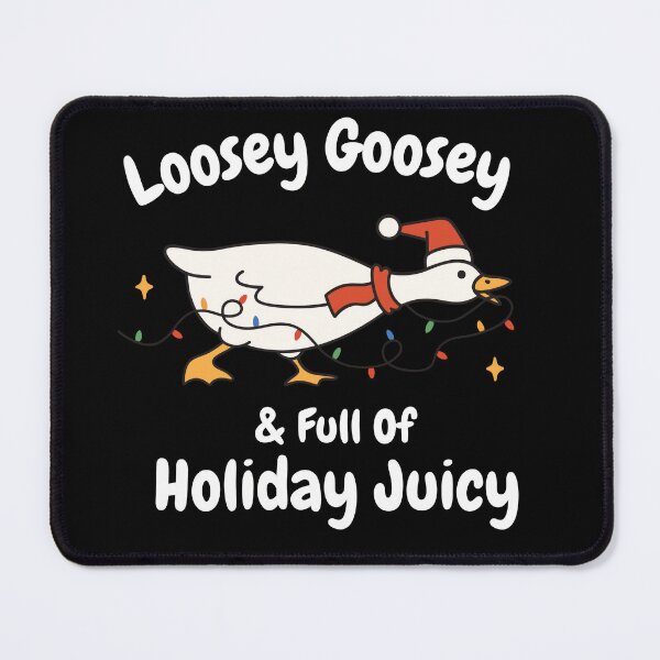 Item preview, Loosey Goosey Christmas Goose – Funny Holiday Lights Festive Bird Design designed and sold by Maryna_Reine.