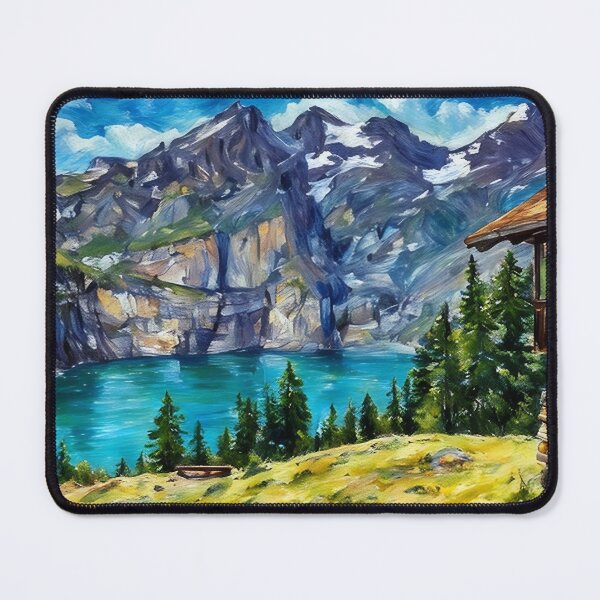 Artikelvorschau, Hütte am See entworfen und verkauft von tomorrowsart.