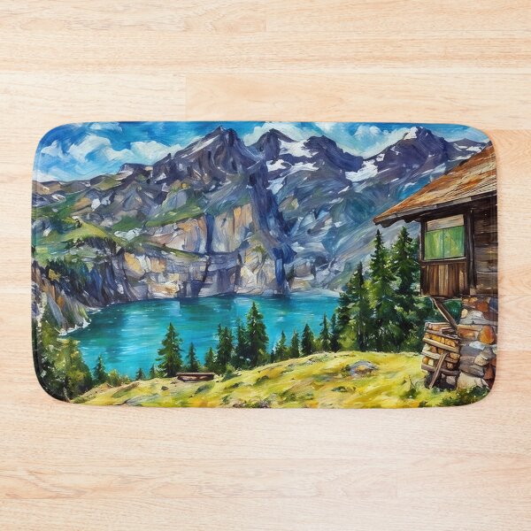 Artikelvorschau, Hütte am See entworfen und verkauft von tomorrowsart.