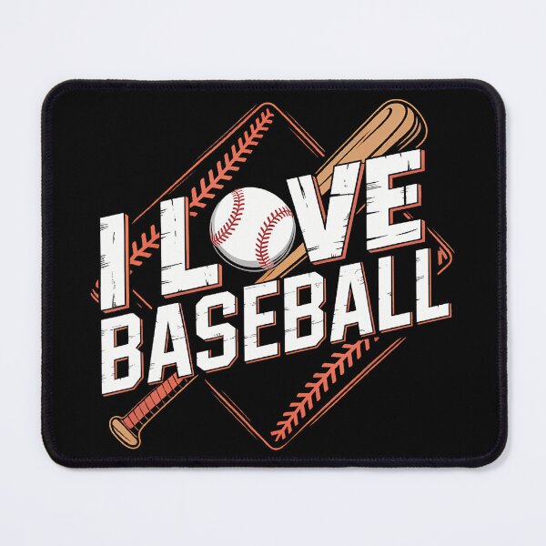 Item preview, I Love Baseball Enthusiast Design designed and sold by JeneMindy.