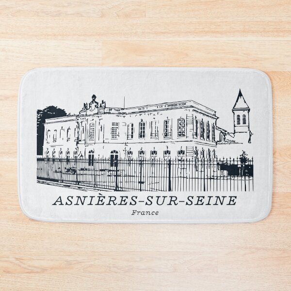 Item preview, Asnières-sur-Seine - France designed and sold by Lakeric Cityscapes.