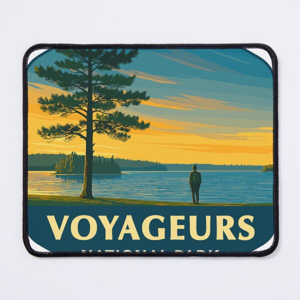 Item preview, Voyageurs National Park Minnesota Lake Sticker designed and sold by Ismeal Von.