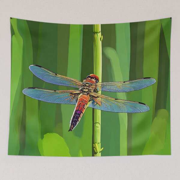 Item preview, Dragonfly in Grass -Sketch designed and sold by tomorrowsart.